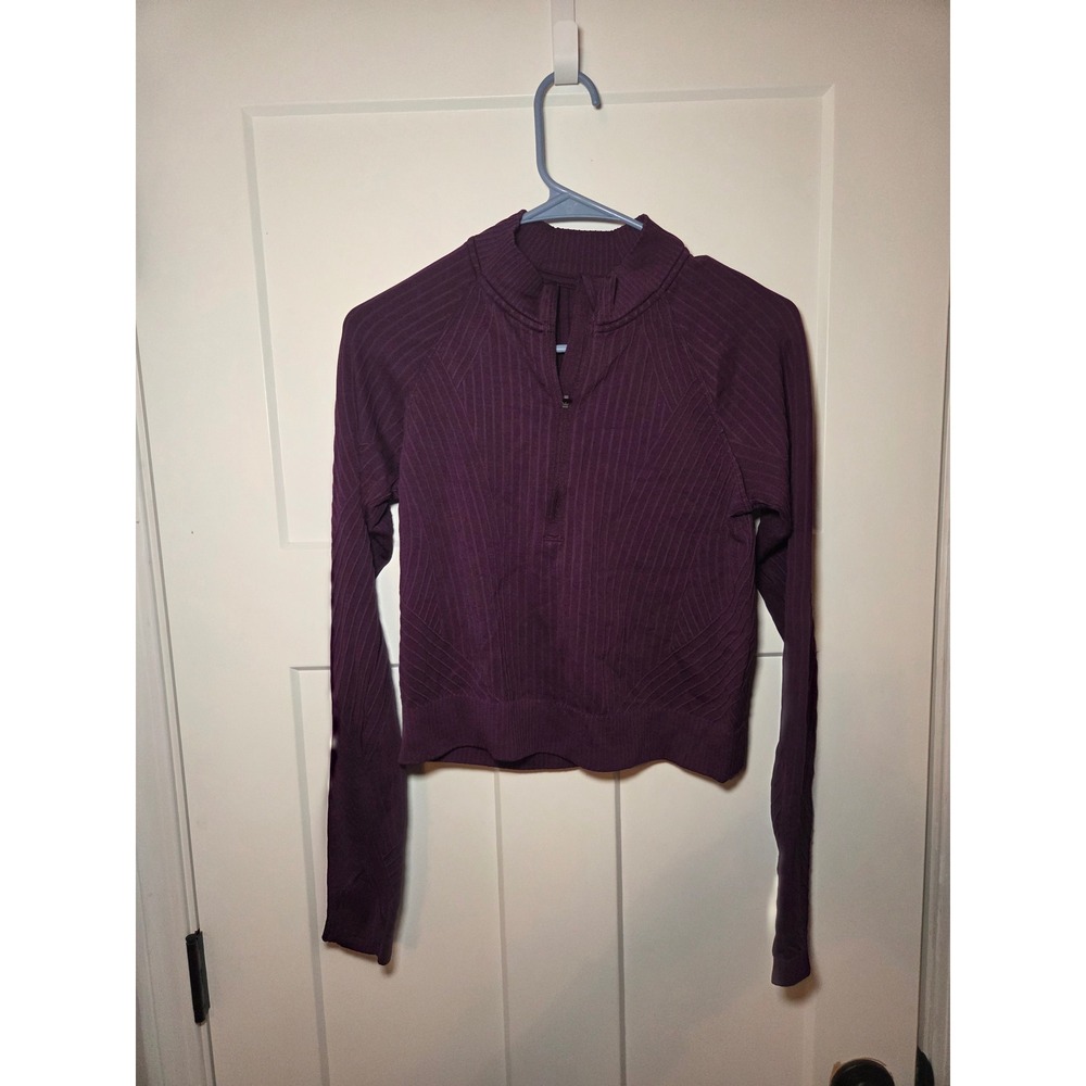 Lululemon Rest Less Cropped Half Zip